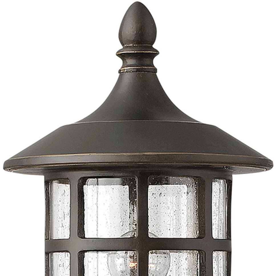 Freeport 1 Light 20.25 inch Oil Rubbed Bronze Outdoor Post Mount Lantern