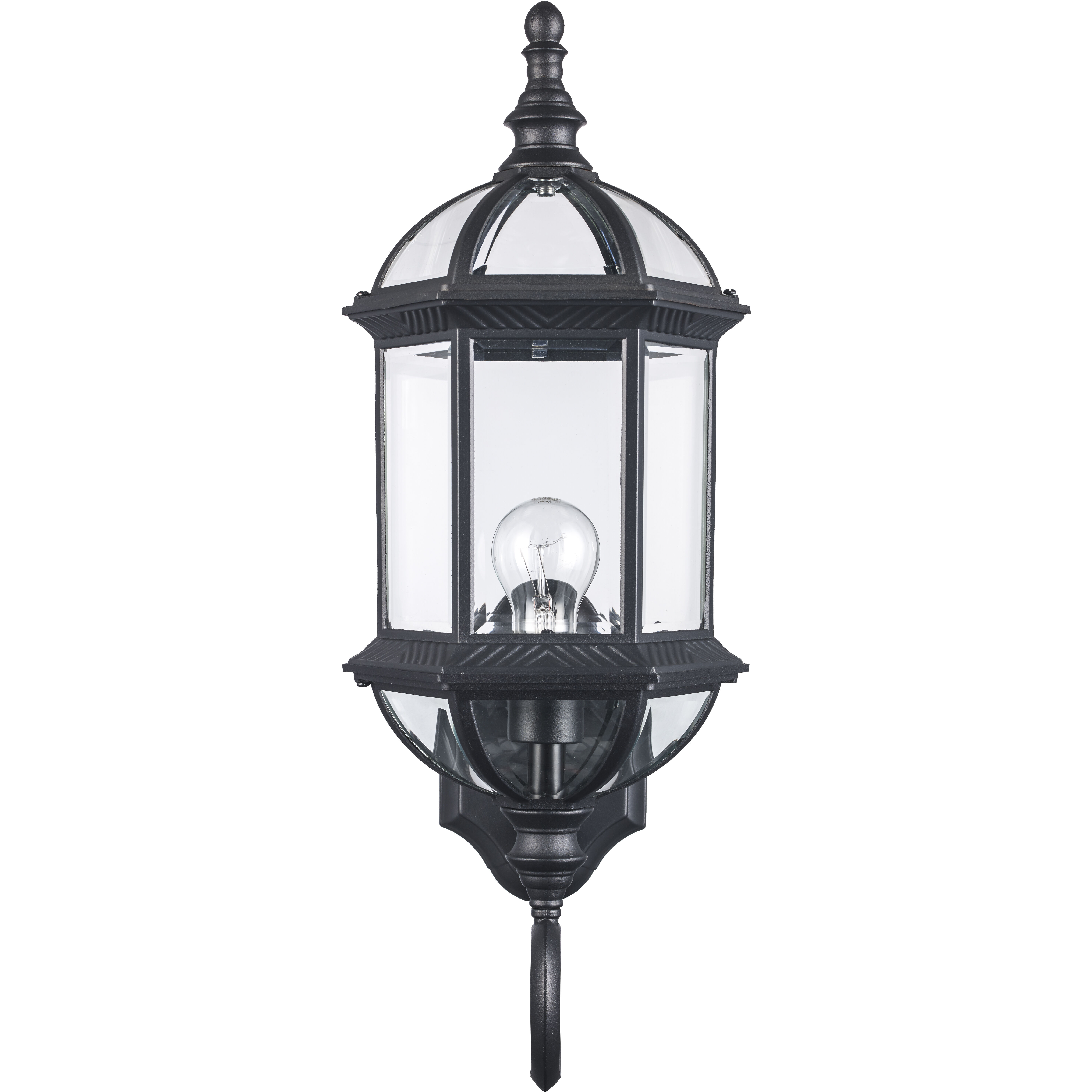 Wentworth 1 Light 22 inch Black Outdoor Wall Lantern