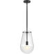 Beck 9 inch Black Indoor Pendant Ceiling Light