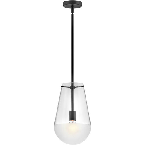 Beck 9 inch Black Indoor Pendant Ceiling Light