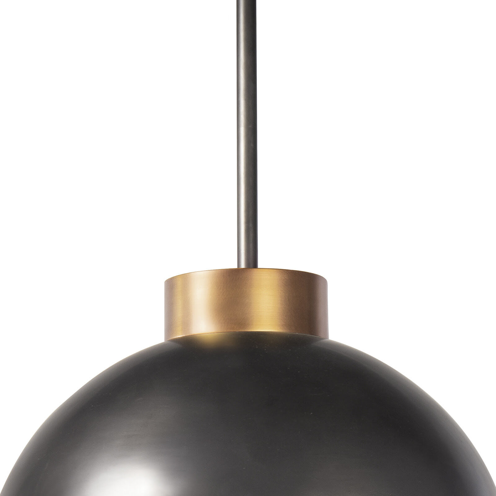 Montreux 1 Light 15.75 inch Oil Rubbed Bronze and Natural Brass Pendant Ceiling Light