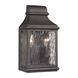 Union 2 Light 11 inch Charcoal Outdoor Sconce