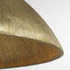 Kelly Wearstler Utopia LED 48 inch Gild Sculpted Pendant Ceiling Light