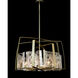 Arc 8 Light 34.4 inch Modern Brass Dining Pendant Ceiling Light