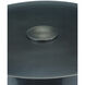 Lemy 36 inch Black and Clear Cocktail Table