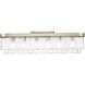 Ciara 6 Light 42 inch White Gold Flush Mount Ceiling Light