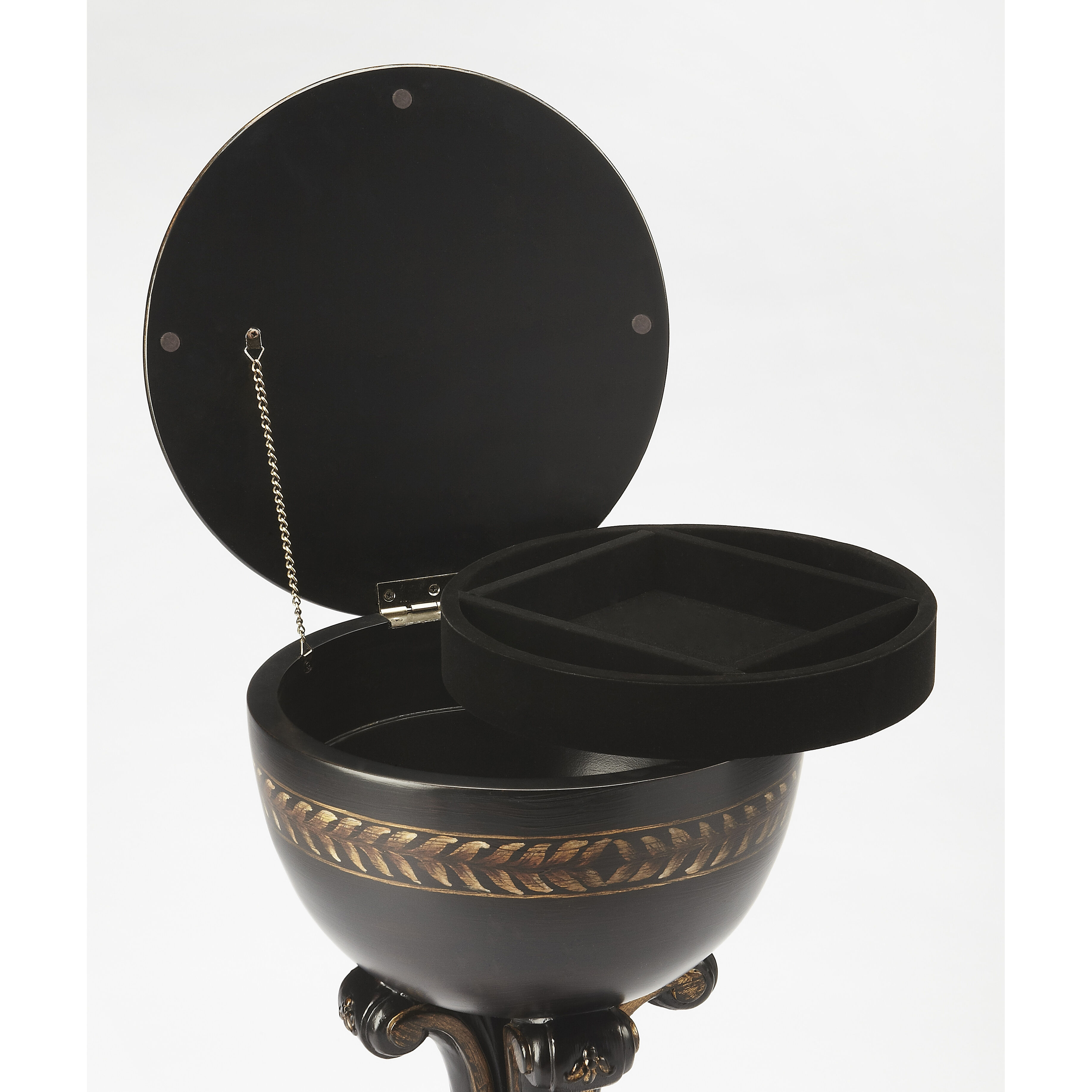 Smithsonian Castle  14 X 14 inch Contessa Jewelry Chest