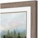 Waterside Collection Block Profile In Distressed Wood Framed Art