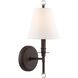Riverdale Bath Sconce Wall Light in Dark Bronze