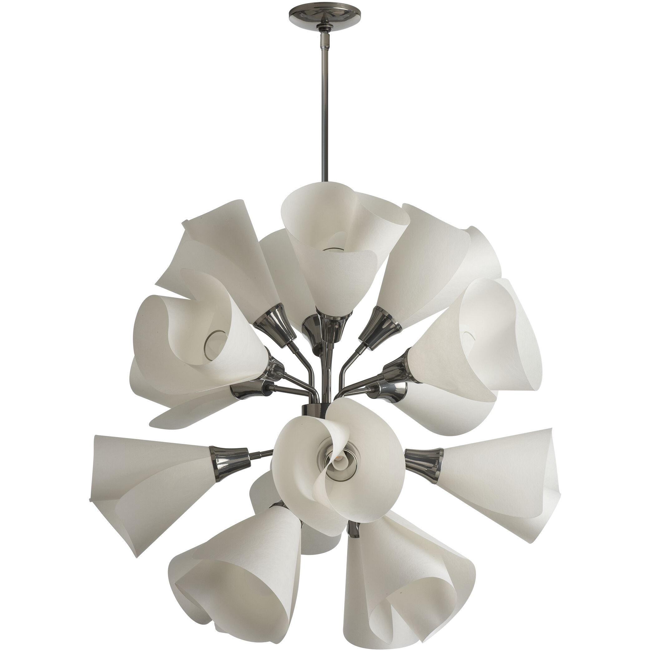 Mobius 16 Light 31 inch Sterling Pendant Ceiling Light