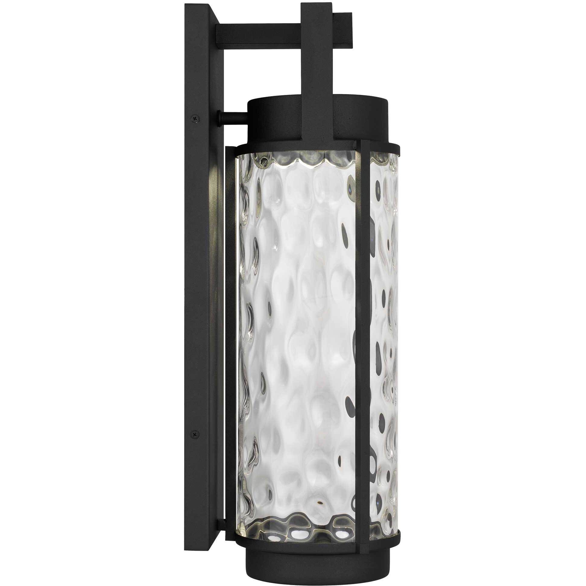 Winston LED 21.75 inch Sand Black Outdoor Wall Sconce