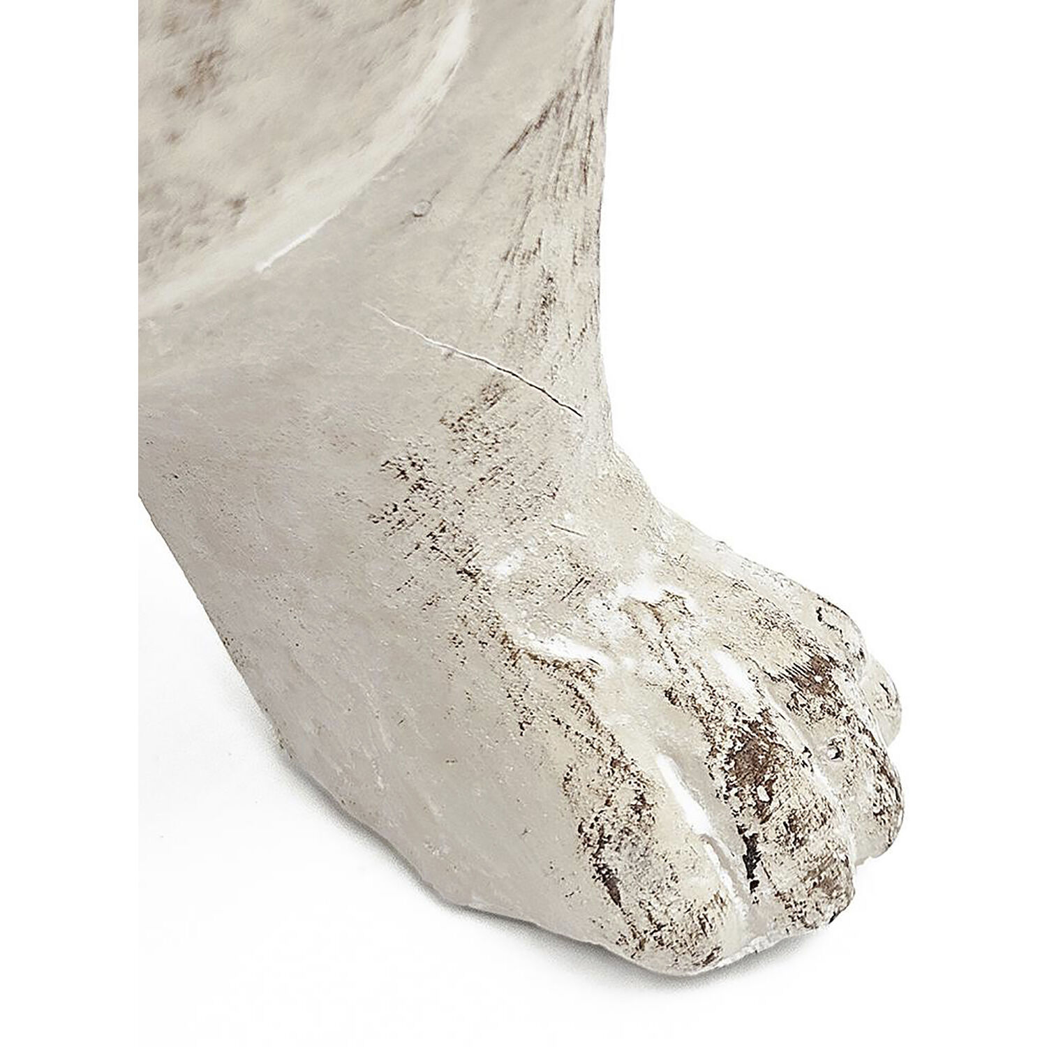 Standing Bulldog Beige Figurine