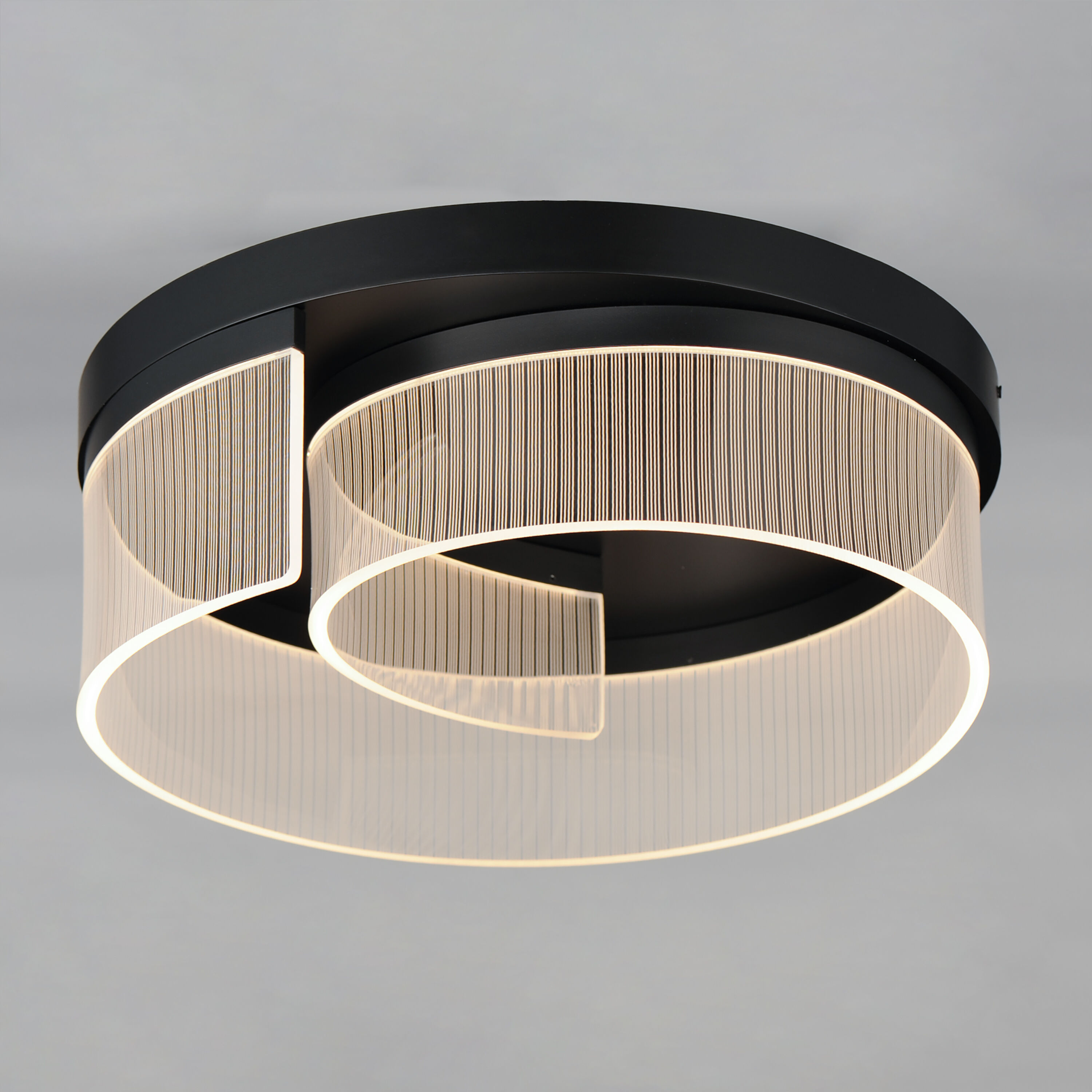 Sonata LED 19.75 inch Black Flush Mount Ceiling Light