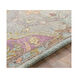 Classic Nouveau 36 X 24 inch Aqua/Taupe/Grass Green/Khaki/Dark Brown/Mauve Rugs, Rectangle