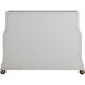 Pearl Ivory White and Satin Brass Chest