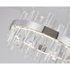 Canada LED 24 inch Chrome LED Chandelier Ceiling Light