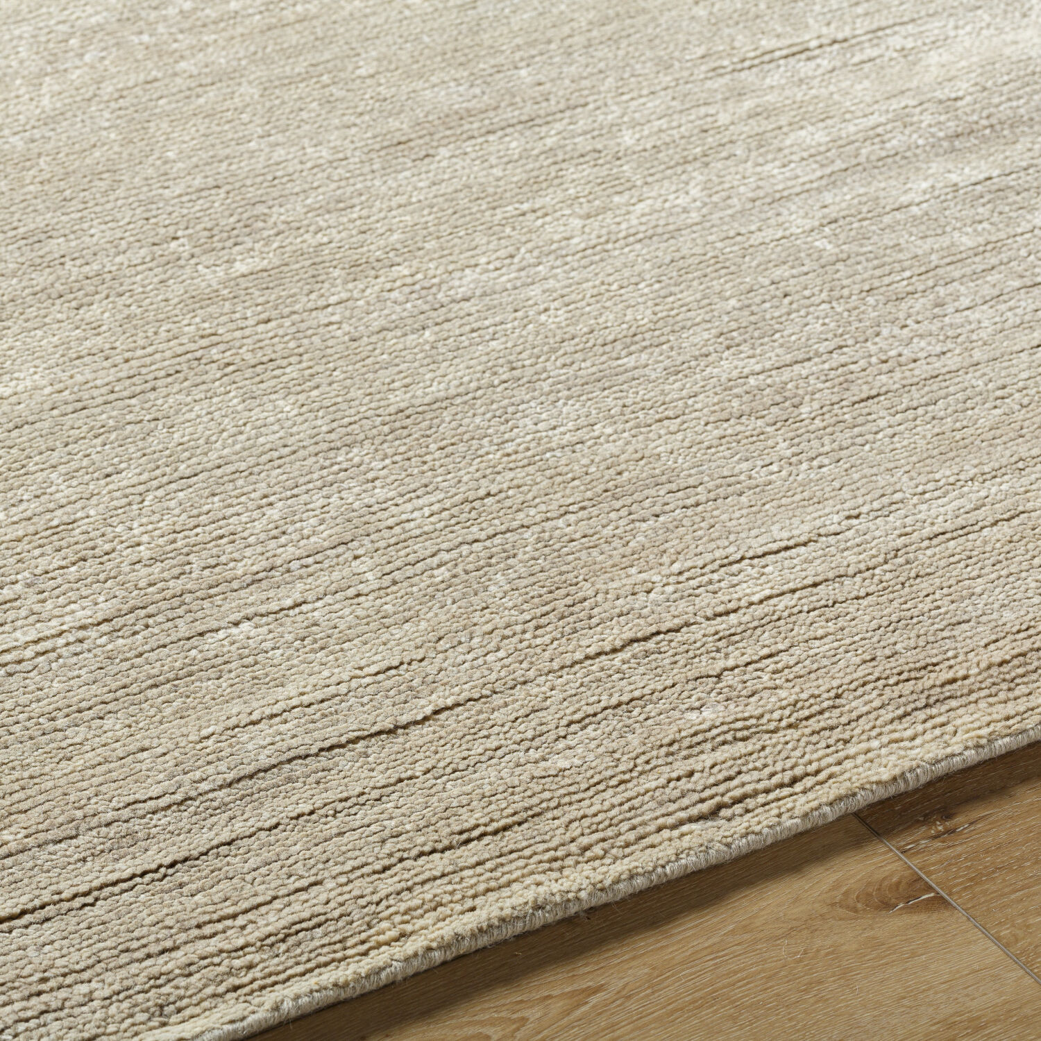 Astana 180 X 144 inch Khaki / Sand Handmade Rug in 12 x 15