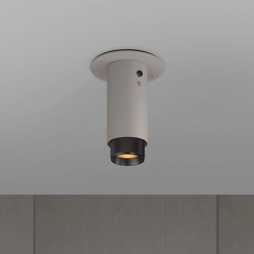 Exhaust Surface 1 Light 110-120 Stone / Smoked Bronze Spotlight Ceiling Light