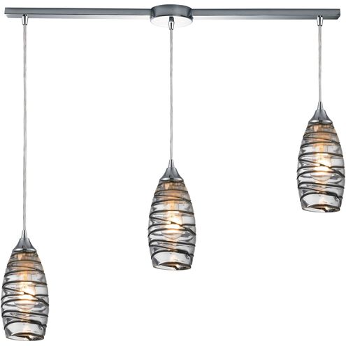Twister Linear Mini Pendant Ceiling Light