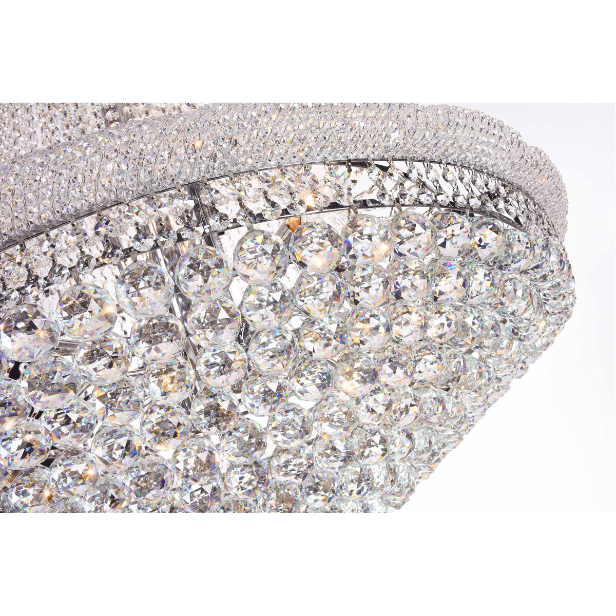 Canada 32 Light 36 inch Chrome Chandelier Ceiling Light