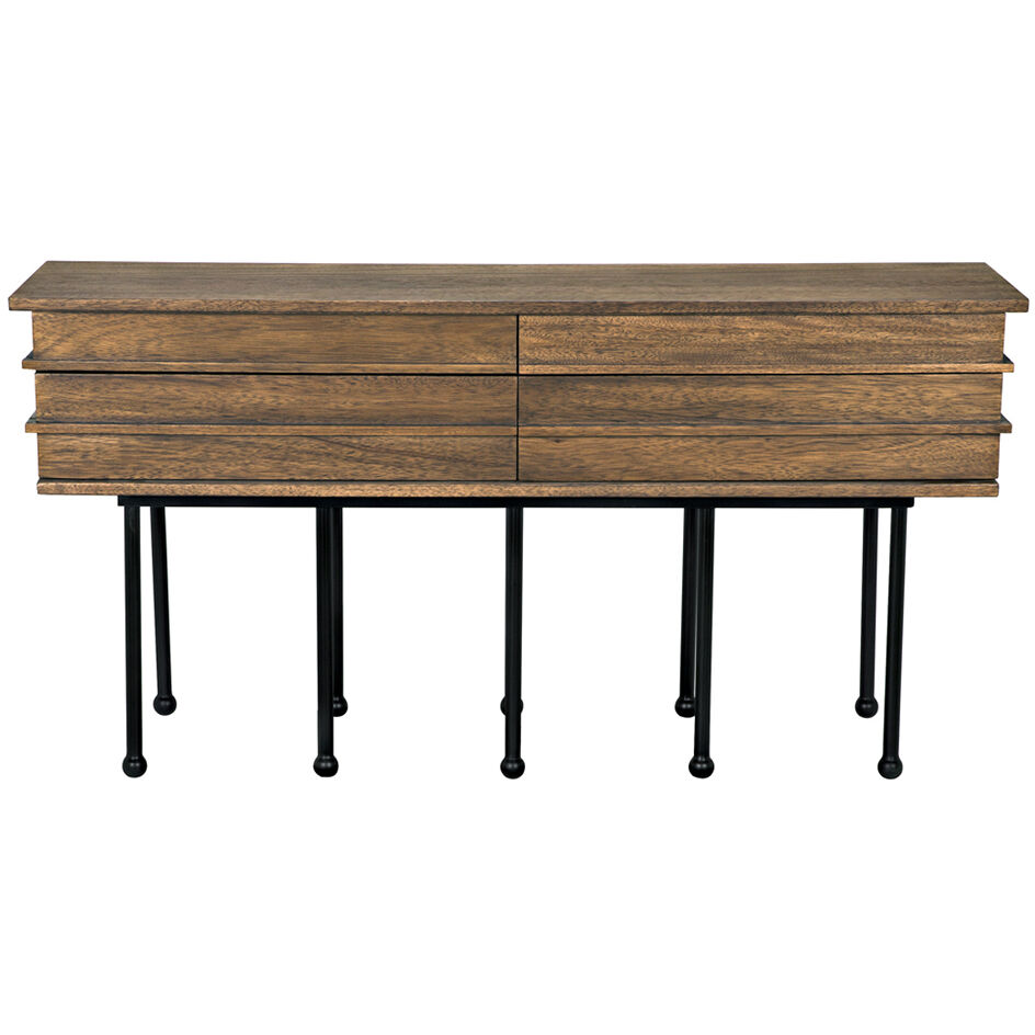 Oliver 60 X 16 inch Dark Walnut Console