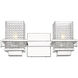 Wellfleet LED 15 inch Polished Chrome Bath Vanity Light Wall Light
