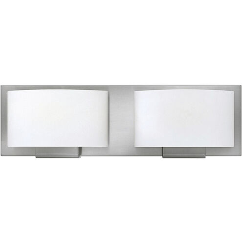 Mila LED 16 inch Brushed Nickel Vanity Light Wall Light