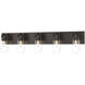 Eos 5 Light 36.5 inch Oil Rubbed Bronze Bath Sconce Wall Light