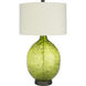 Lulu 32.16 inch 100 watt Green and Gray Table Lamp Portable Light