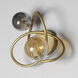 Planetary LED 11.5 inch Gold Wall Sconce Wall Light