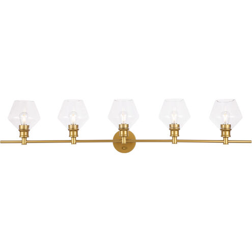 Rochester 5 Light 47 inch Brass Wall sconce Wall Light