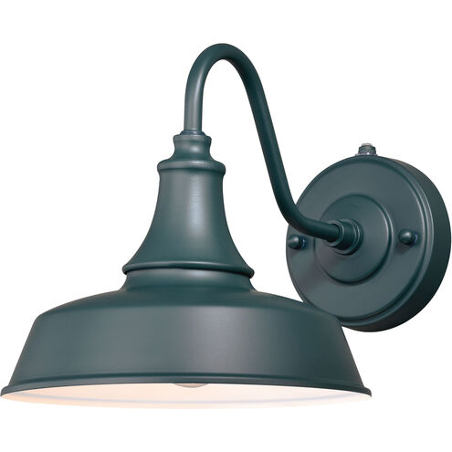 Dorado 1 Light 9 inch Hunter Green and White Outdoor Wall