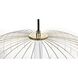 Delano LED 28 inch Gold Pendant Ceiling Light