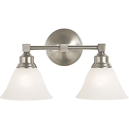 Taylor 2 Light 16 inch Brushed Nickel with Amber Marble Glass Shade Sconce Wall Light