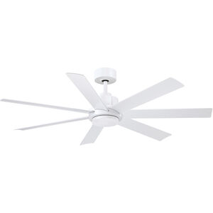 Pendry 56 56 inch Matte White Indoor/Outdoor Ceiling Fan