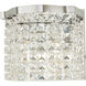 Concentus 2 Light 8.5 inch Chrome Bath Light Wall Light