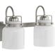 Fessler 4 Light 29.12 inch Brushed Nickel Bath Light Wall Light