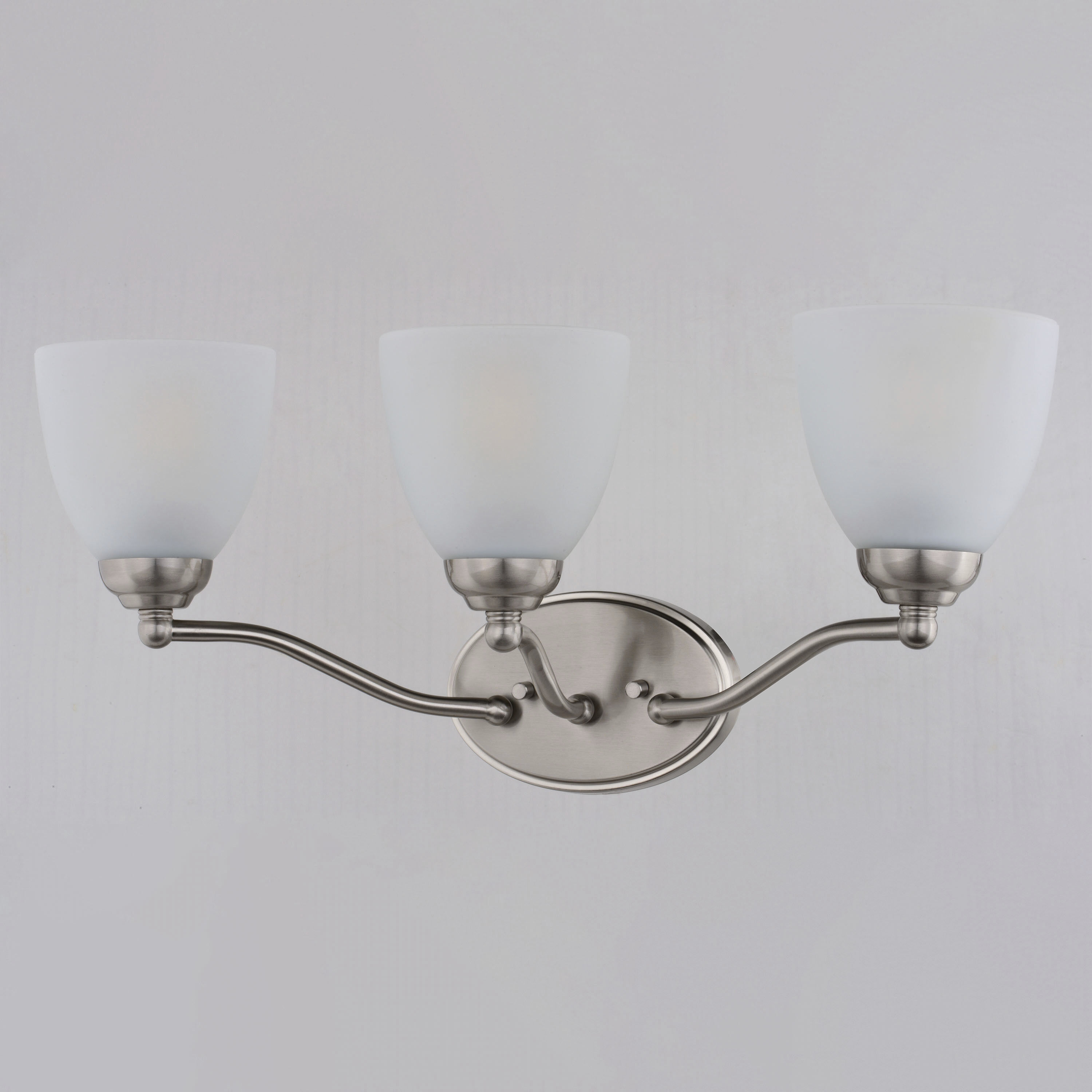 Bellwood 3 Light 21.75 inch Satin Nickel Bathroom Light Wall Light