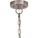 Harris LED 27.5 inch Satin Nickel Chandelier Ceiling Light