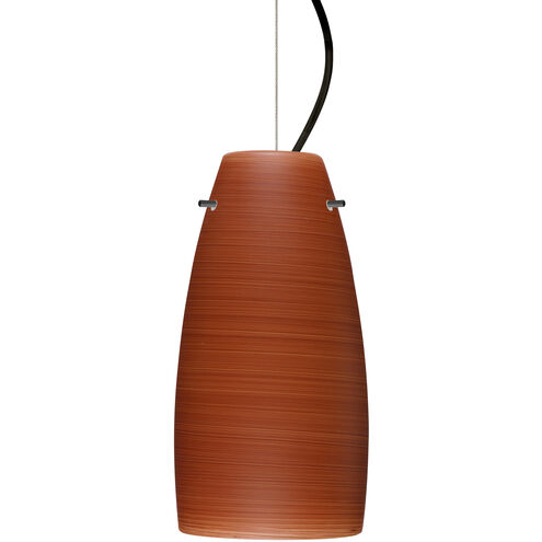 Tao 10 LED Black Cord Pendant Ceiling Light