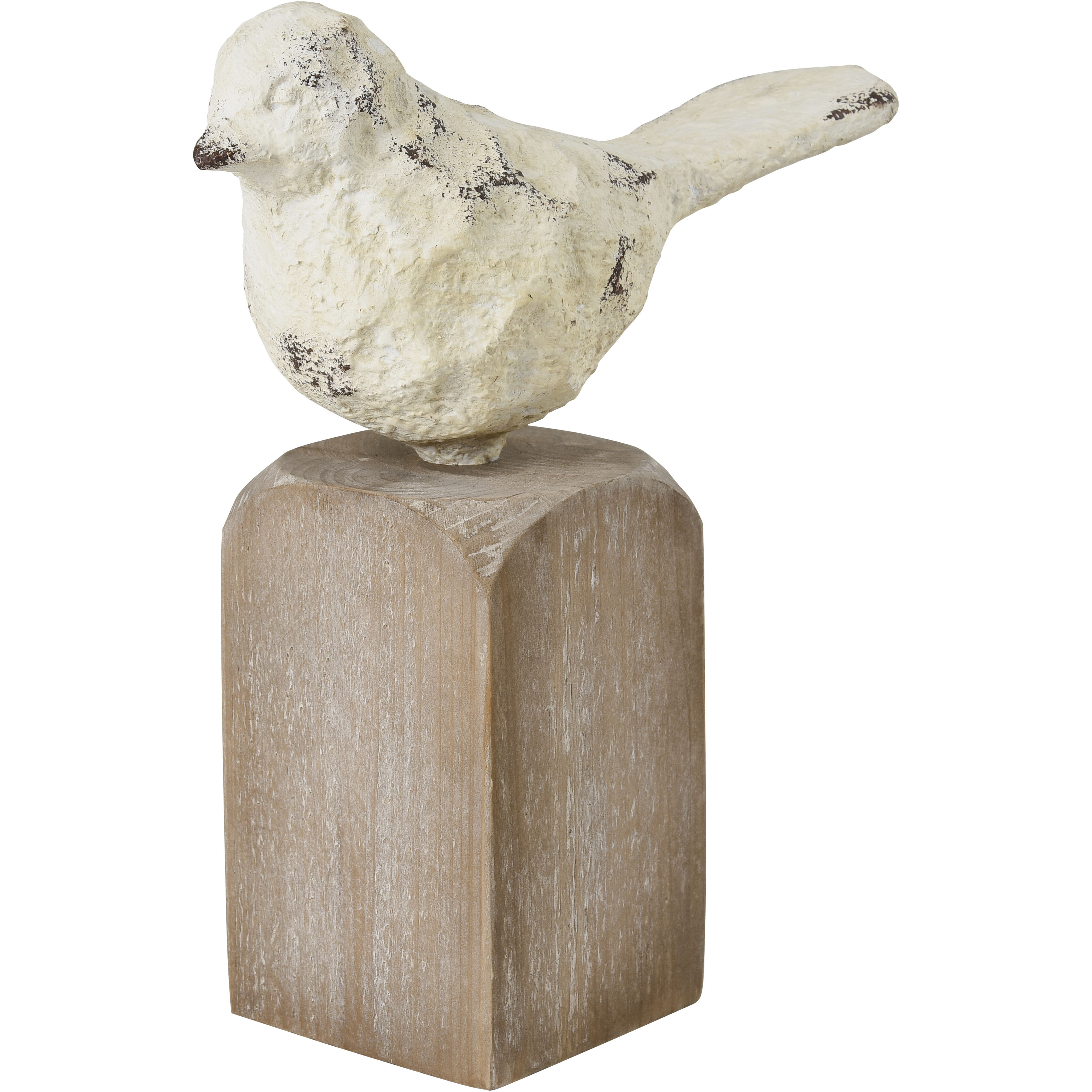 Higgins Natural with Aged Cream Bird, Set of 3
