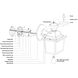 Bedford Textured Black Outdoor Motion Sensor
