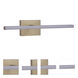 Jubilee 1 Light 19.67 inch Brass Wall Lamp Wall Light