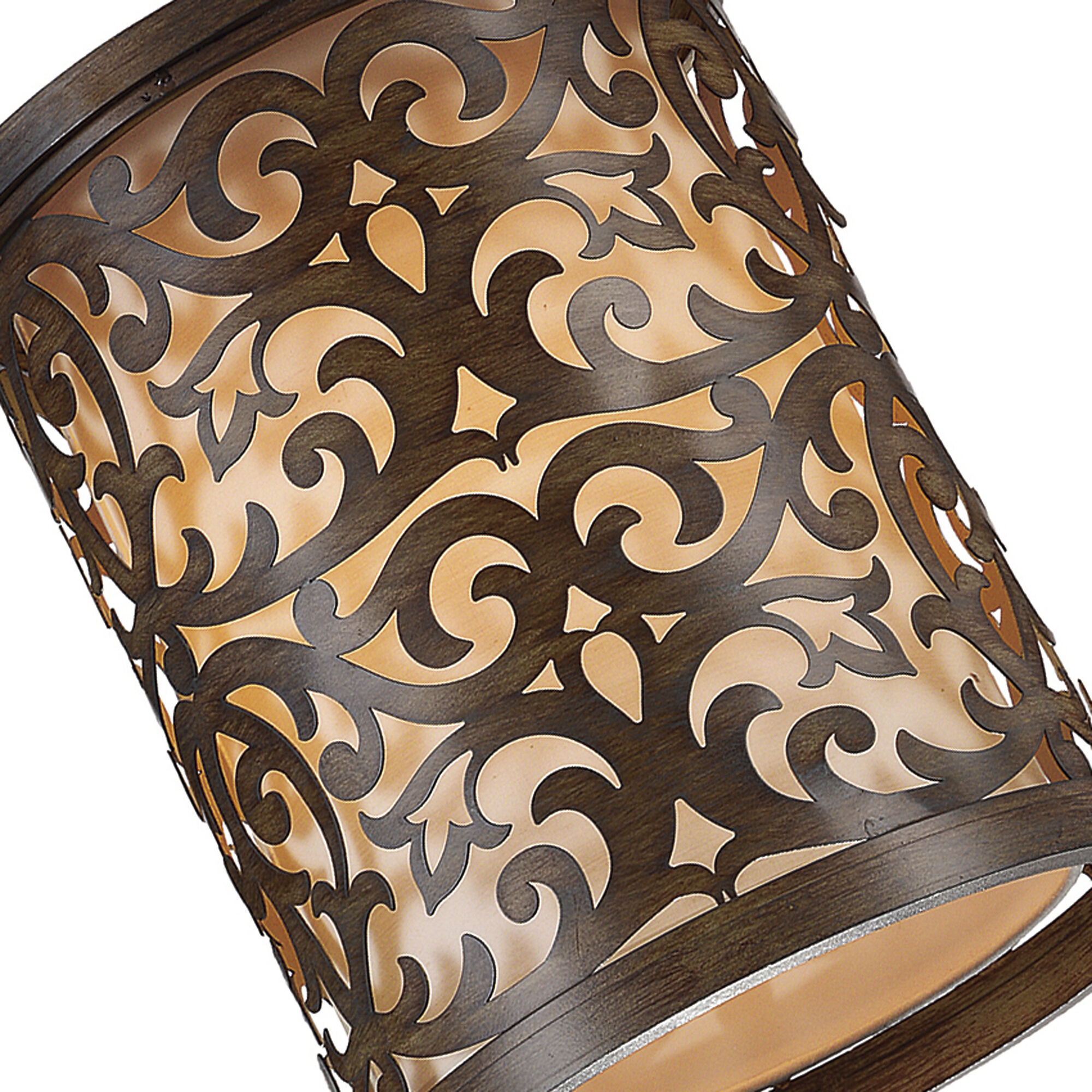 Nicole 1 Light 9 inch Brushed Chocolate Drum Shade Mini Pendant Ceiling Light