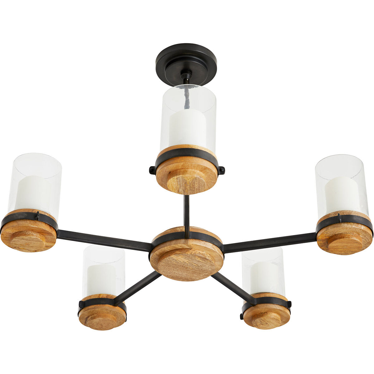 Arteriors DW82003 Sumter 5 Light 33 inch Black and Bronze Arteriors DW82003 Sumter 5 Light 33 inch Black and Bronze