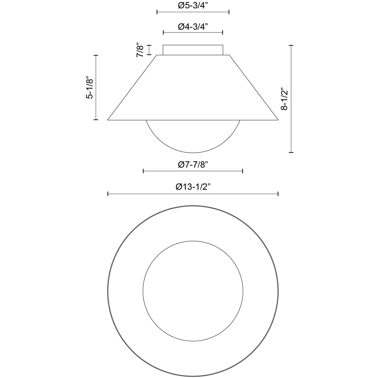 Alora Mood Remy 1 Light 13.5 inch White/Opal Glass Flush Mount Ceiling Light
