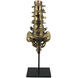 Vertebrae Brass Decor Accessory