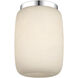Kelly Wearstler Formosa LED 5.25 inch Alabaster and Polished Nickel Elongated Flush Mount Ceiling Light