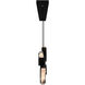Moon 70 inch Black Chandelier Ceiling Light