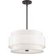 Fontana 4 Light 18 inch Bronze Pendant Chandelier Ceiling Light